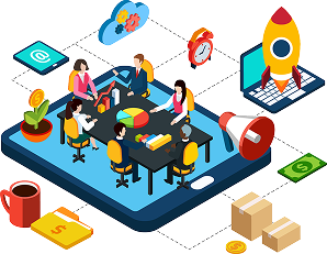 Digital marketing strategy team by RVK Digital Marketing Solutions with SEO, email, ads, and content creation in Madurai